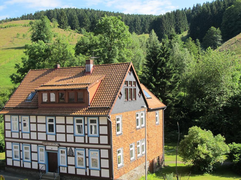 Ferienwohnung Hexenstieg House Lerbach Osterode am Harz Exterior foto